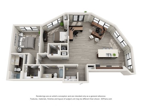 Live+Work+Play 2bd 2ba